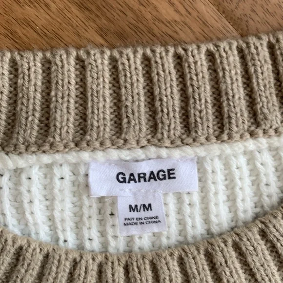 Garage Sweater Size Medium - Picture 2 of 2